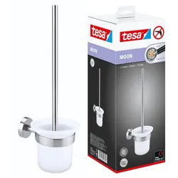 tesa Toilettenbürste MOON weiß, silber