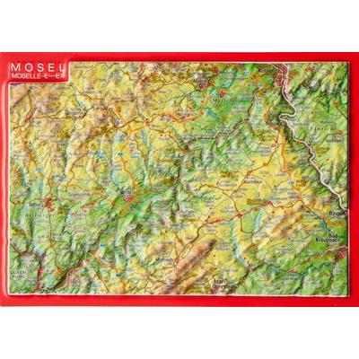 Markgraf, A: Reliefpostkarte Mosel, Taschenbuch von Andre Markgraf,Mario Engelhardt, Georelief Vertriebs GbR