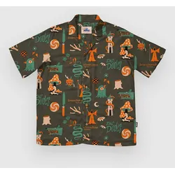 The Dudes European Fantasy Brown Hawaiian Hemd multicolor Gr. L