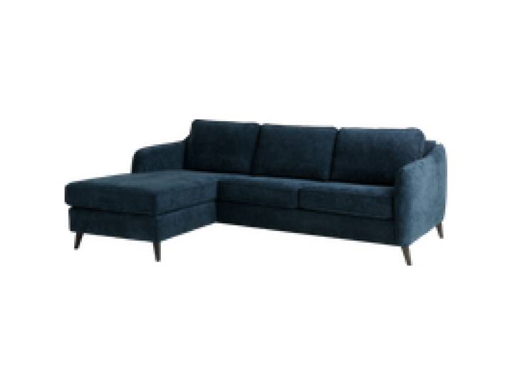 Canapé d'angle convertible tissu Prince