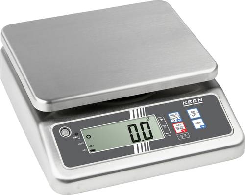 Kern Tischwaage FOB 1K-4LM Wägebereich (max.) 1.5kg Ablesbarkeit 0.5g über Steckernetzteil Mehrfarbig