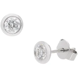 GLIZZ GL1687 Damen-Ohrringe Ohrstecker Weißgold 585 mit Diamanten 0,5 Ct