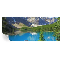 FOTOTAPETE 250x104 cm - Bergsee
