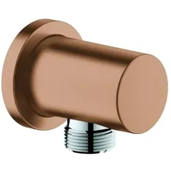 Grohe Rainshower Wandanschlussbogen 27057DL0 warm sunset gebürstet, runde Rosette, DN 15