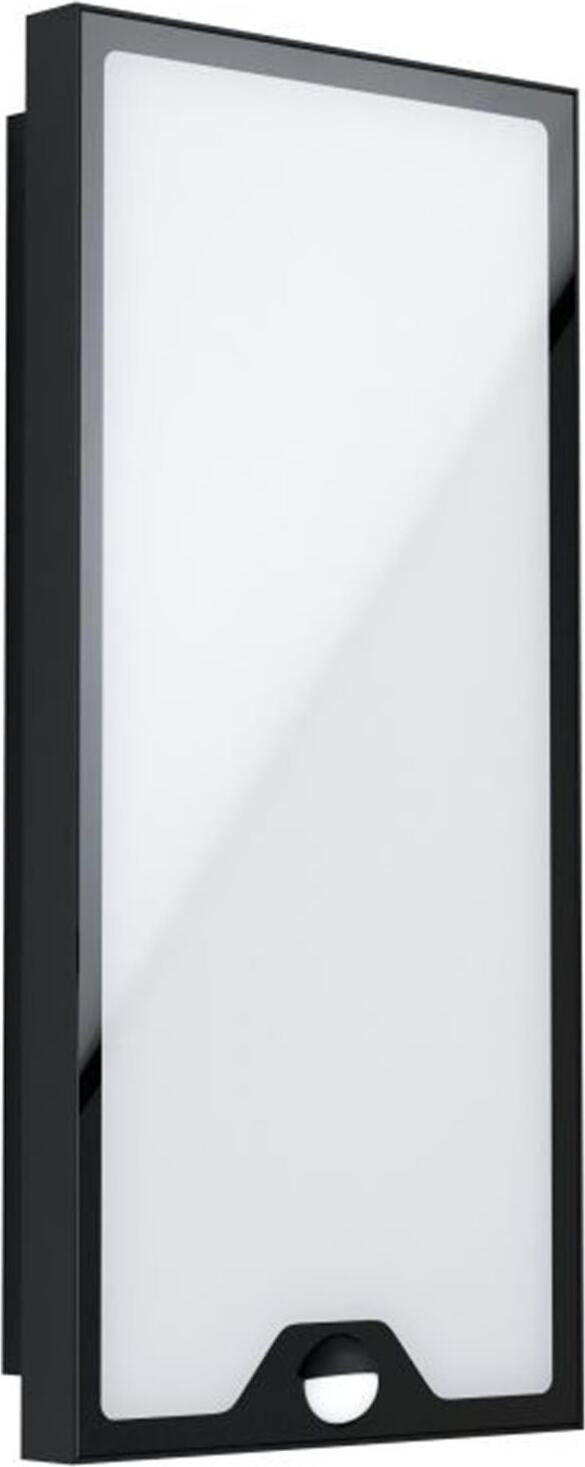 Eglo Casazza Led muurlamp met bewegingssensor zwart 42 cm