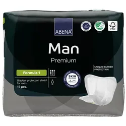 Abena Man Premium Formula 1 Inkontinenzeinlagen 15 St