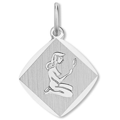 Sternzeichenanhänger ONE ELEMENT "Jungfrau Sternzeichen Anhänger aus 925 Silber", silber, Schmuckanhänger, Damen, Jungfrau, Silber 925 (Sterlingsilber)