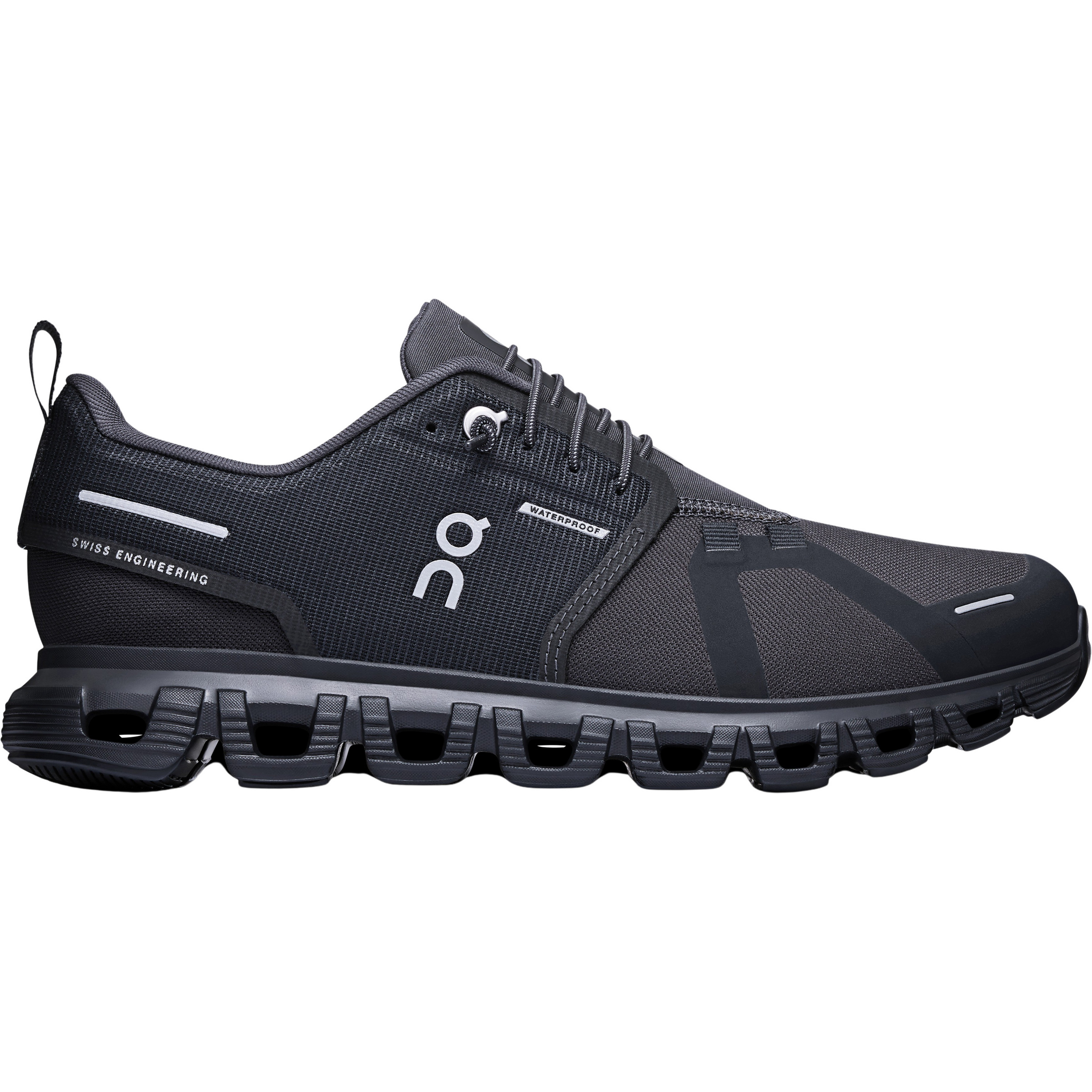 On Cloud 6 WP Damen Freizeitschuhe schwarz Größe 43 Lifestyle Wasserdicht
