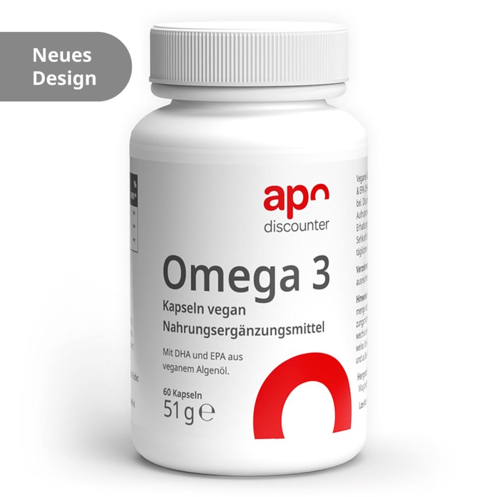 apo.com Group GmbH Omega 3 Kapseln vegan aus Algenöl von apodiscounter 19400558