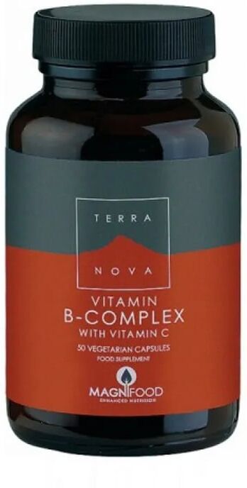 Terranova B Complex Com Vitamina C 100 Vcaps