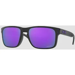 Oakley Holbrook Matte Black Sonnenbrille prizm violet Gr. Uni