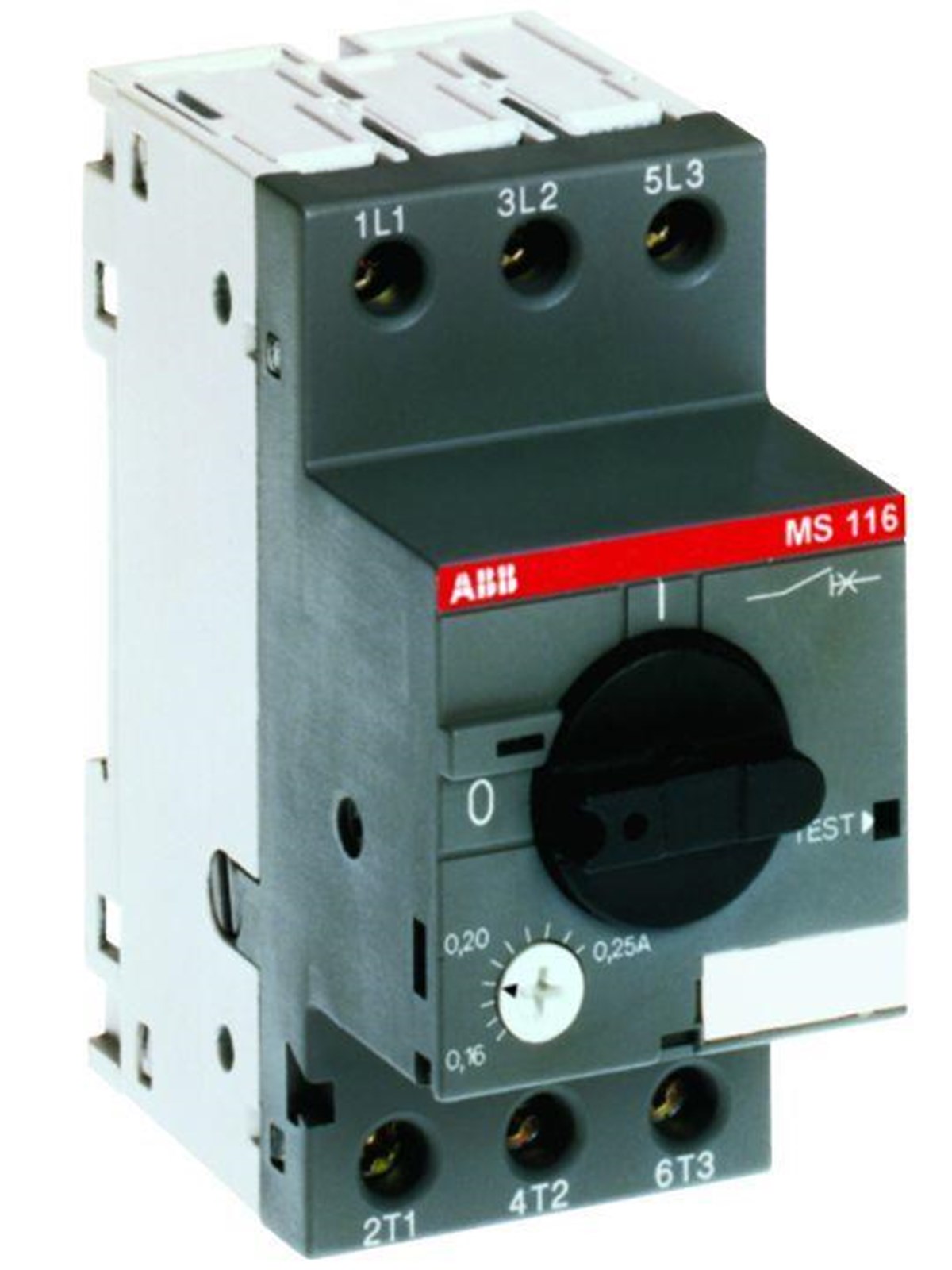ABB Ms116-10 manual motor starter trip class 10a 6.3 - 10a