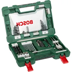 Bosch V-Line Box, Bohrer- und Bit-Set, 68-teilig, Klappmesser, Magnetstab, Winkelschr. - 2607017307