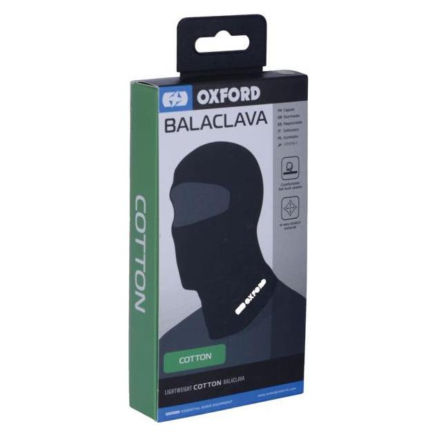 Oxford Balaclava Cotton Blk (CA001UP)