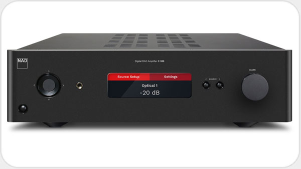 NAD C 388 Hybrid Digital DAC Verstärker *grafit* NA23049