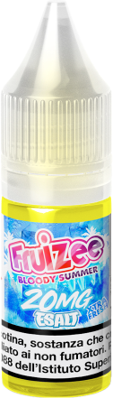 Eliquid France Bloody Summer Fruizee Esalt Liquido Pronto 10ml Frutti Rossi Uva Ribes Ice