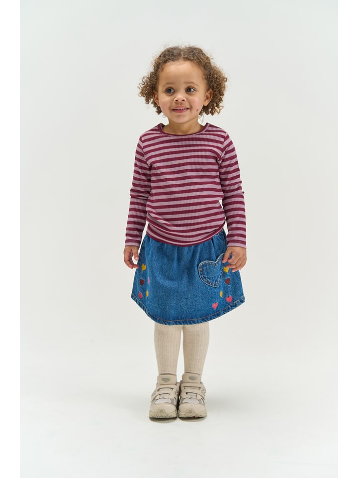 The NEW Longsleeve "Fro" in Rosa/ Bordeaux - 98