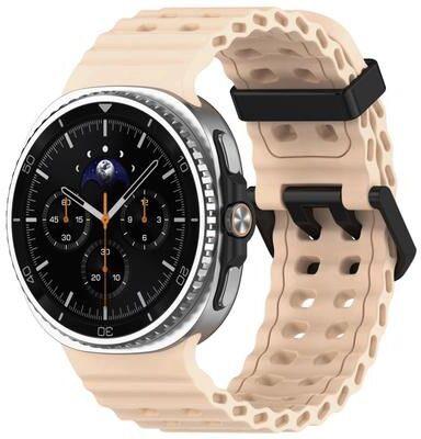 Everyday Crate XDfind Samsung Galaxy Watch 8 Band Soft Silicone Watch Band For Galaxy Watch 8 Classic With Dual Row Vent Holes pink