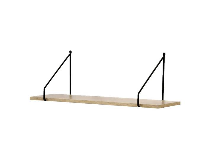 Calicosy Wandregal 60 cm im Industrial-Stil, Apfelbaumfarben, Holzwerkstoff, 15x20x60 cm, Wohnzimmer, Regal, Bücherregale