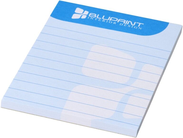 Bloc-notes personnalisable format A7 blanc 25 pages