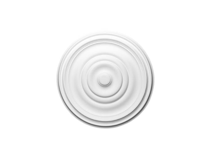 Wand- und Deckenzierelement „R 09“ - Ø 48.5 cm Weiss Orac Decor