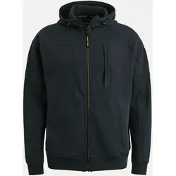 Jacke French Terry Schwarz XL