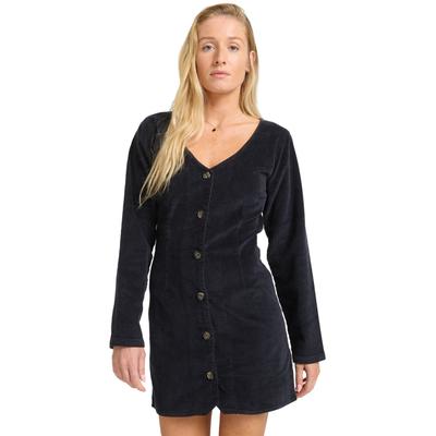 Minikleid BILLABONG "Last Waves", Damen, Gr. M, schwarz, Obermaterial: 98% Baumwolle, 2% Elasthan., Kleider Minikleid