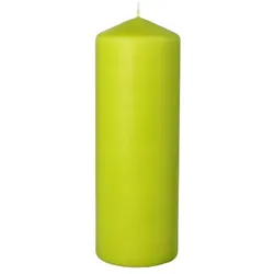 Papstar 6 X Stumpenkerze Ø 70 mm · 200 mm kiwi
