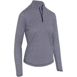 Callaway Layer Scarf Geo, navy/weiss
