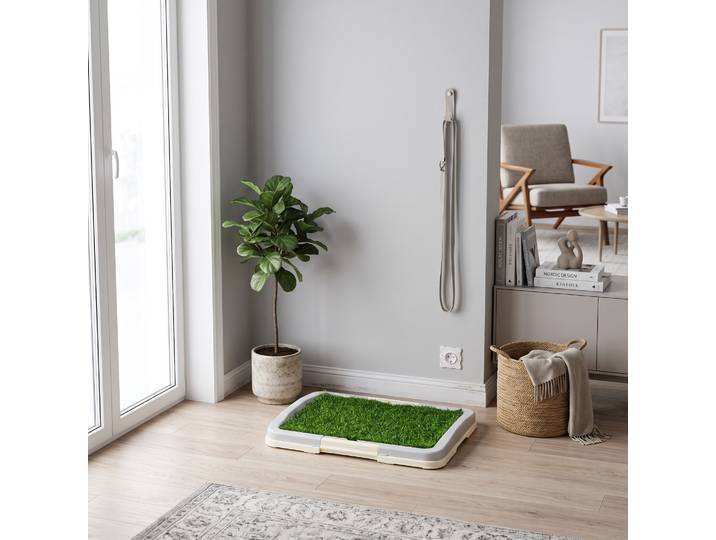 PawHut Toilette pour Chien Gazon Artificiel 46,5x34 cm