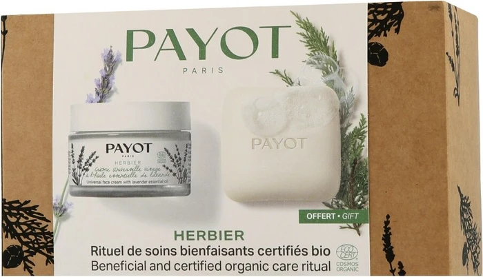 Payot Paris Duo Herbier ( Nourishing Body Massage Bar 85g Free Gift Universal Face Cream 50ml) (485876)