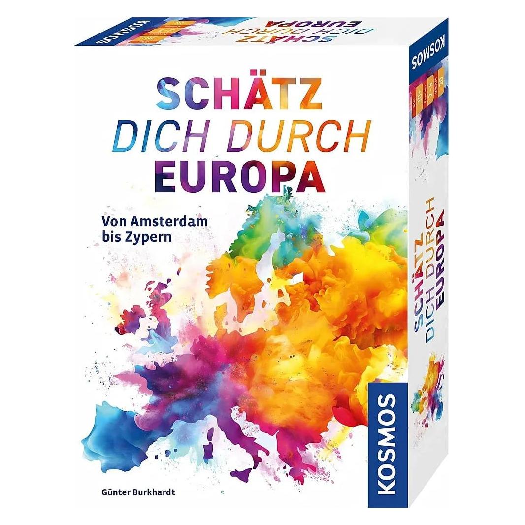 Kosmos Schätz dich durch Europa (Deutsch, 2 - 5 Spieler) (68658)