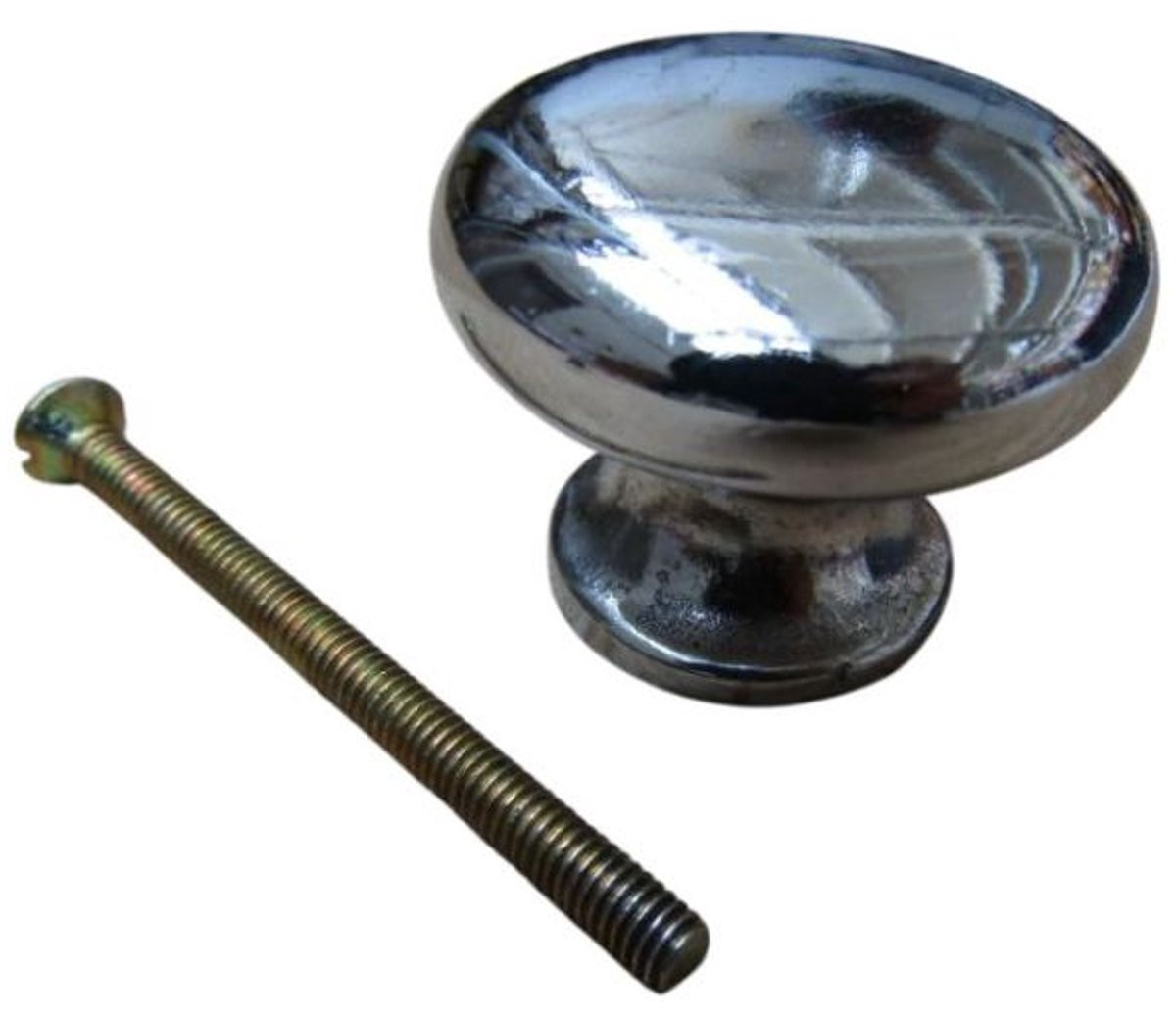 Ironmongery World Shaker Cabinet Knob Chrome