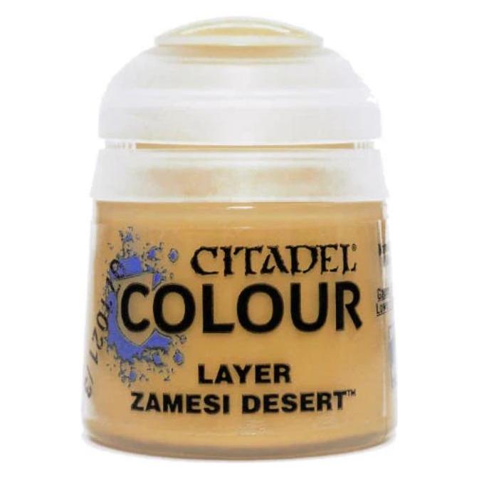Games Workshop Citadel Pot de Peinture - Layer Zamesi Desert (12ml) (9918995124906)
