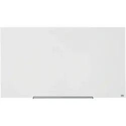 Nobo Glasboard Diamond, 126,4x71,1cm weiß, magn. Oberfläche, Sicherheitsglas