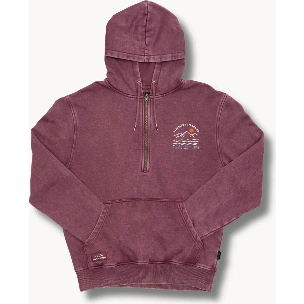 Bleubird Berry Dawn Zipper Hood berry X-Large BERRY-DAWN-ZHOOD-XL