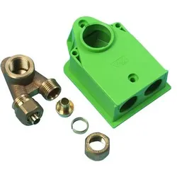 Uponor, Zubehör Sanitärinstallation, WIRSBO DÅSE IV 2X15MMX1/2