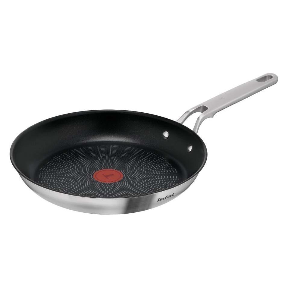 Tefal Extreme Frying Pan, 28 cm, stainless steel (Bratpfanne, Edelstahl, 28 x 9 cm) (67090299)