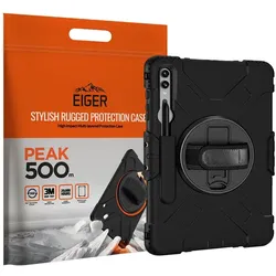 Eiger Peak 500 Case (Samsung Galaxy Tab S10+, Samsung Galaxy Tab S9 FE+, Samsung Galaxy Tab S9+), Tablet Hülle, Schwarz