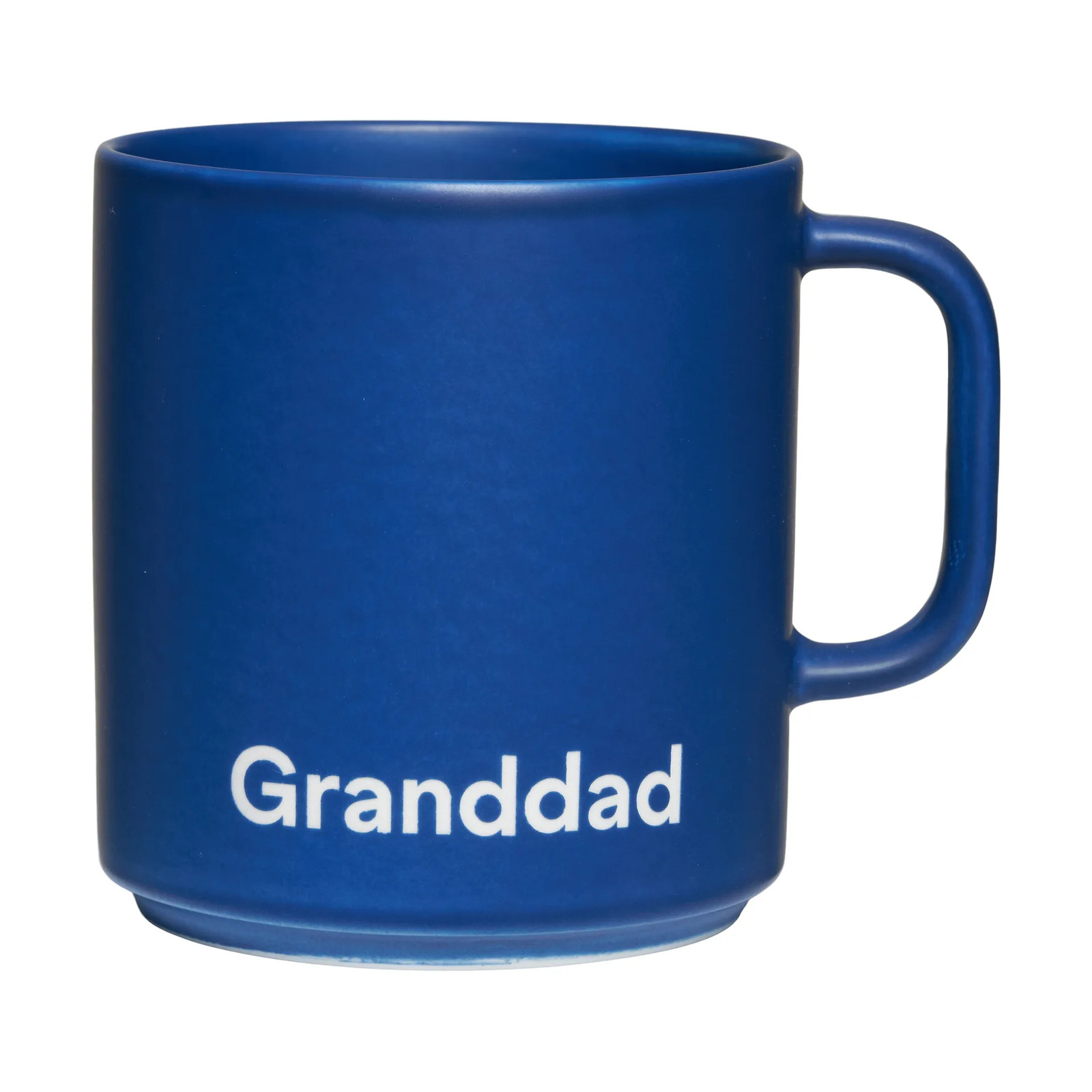 Design Letters VIP favoriete mok Granddad midnight blue 25 cl