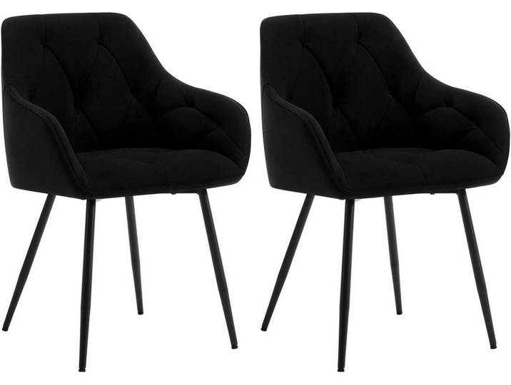 Woltu Polsterstuhl (Set, 2 St), Esszimmerstühle Ergonomisches Design Stuhl