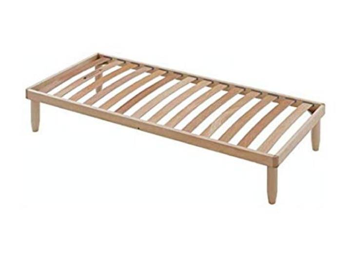 EVERGREENWEB Einzelbett Starrer Lattenrost 90x200 cm, Hoch 35 cm, aus Buchenholz, Orthopädisch, 4 abnehmbare Beine, Verstärkte Doppelstruktur, Für alle Betten und Matratzen geeignet Modell ORANGE