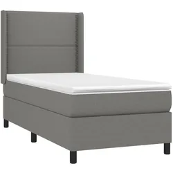 vidaXL, Boxspringbett, Alexandria (Flach mit Nägeln) (90 x 200 cm)