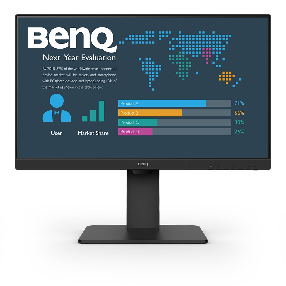 BenQ BL2486TC 23.8 Zoll Full HD IPS Panel 16:9 100 Hz Monitor