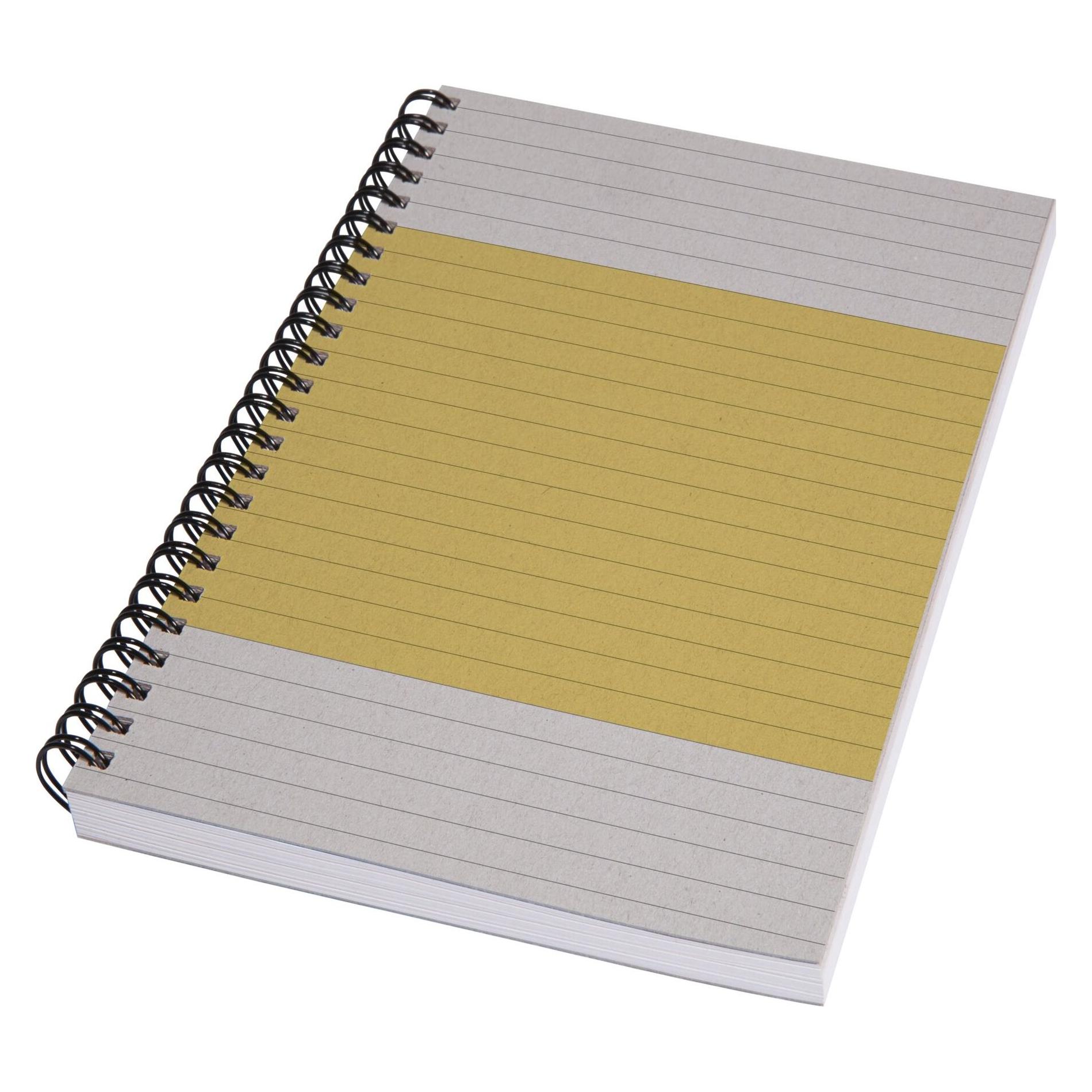 Sigel Spiral-Notizbuch Quicknote Colour A5 liniert Bright Yellow (A5, Liniert, Weicher Einband) (SN500)