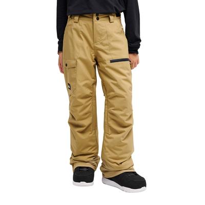 Snowboardhose QUIKSILVER "Utility 20K", Kinder, Gr. 12, Normalgrößen, beige (kelp), Obermaterial: 100% Polyester., Hosen