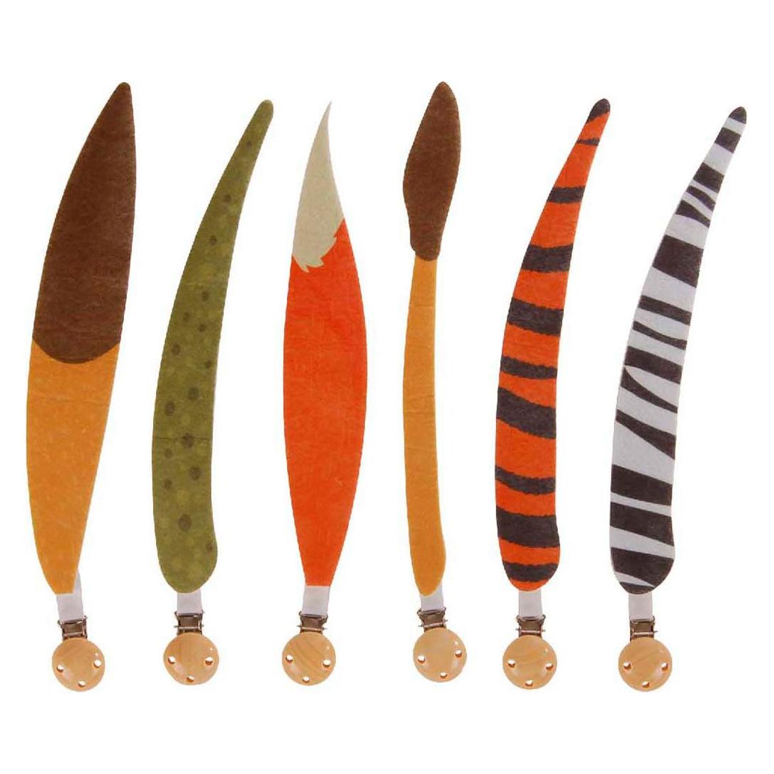 Play ToDay Animal Tails Tag, 6 Schwänze (2 - 6 Spieler) (55623531)