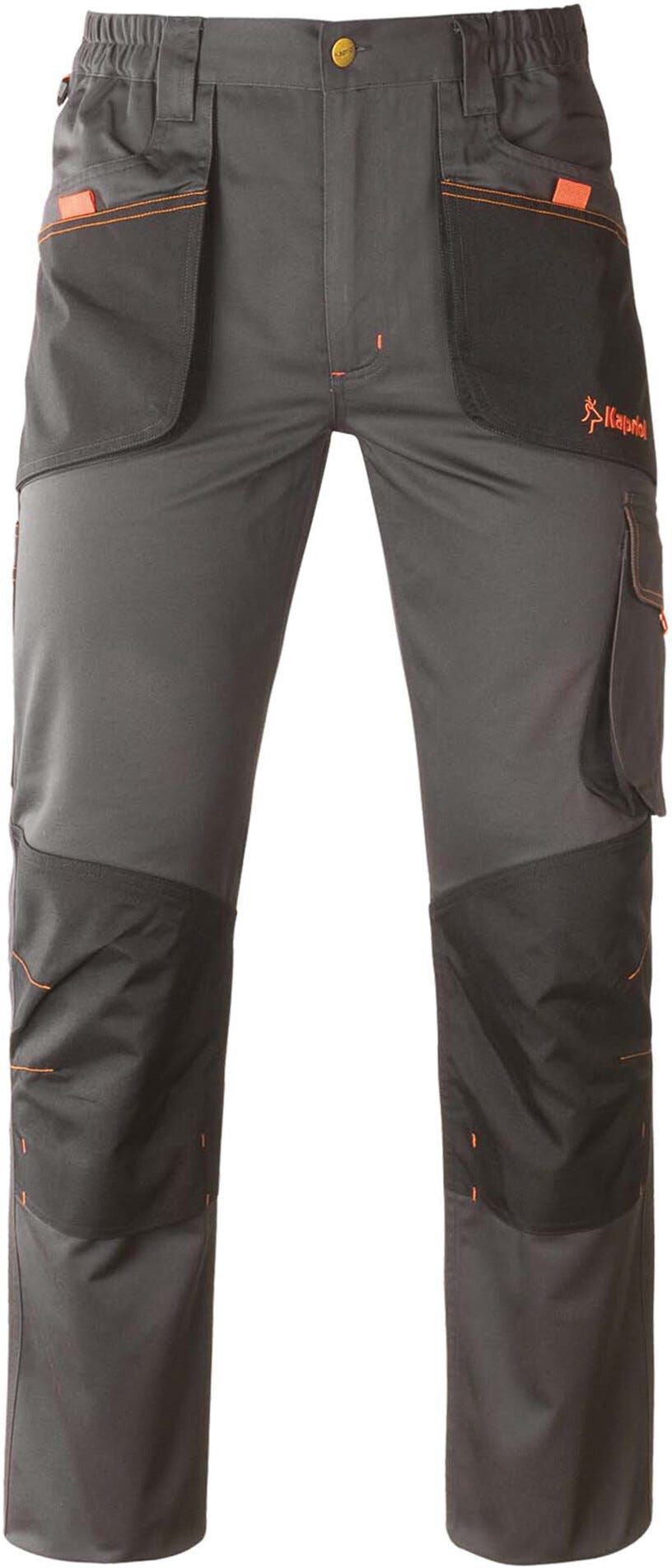 Kapriol PANTALONE ENERGY  TAGLIA M COLORE GRIGIO MULTITASCHE