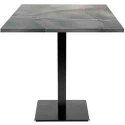RestooTab - Tisch Milan 70x70cm Dekor blauer Mond