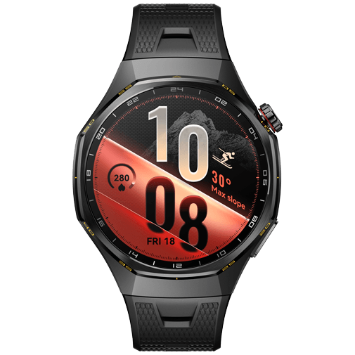 Huawei Watch GT 7 Pro 46mm Schwarz (Schwarzes Armband)